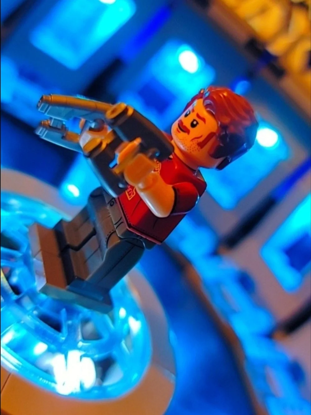 Guardians Of The Galaxy Star Lord Minifigure Lego Compatible